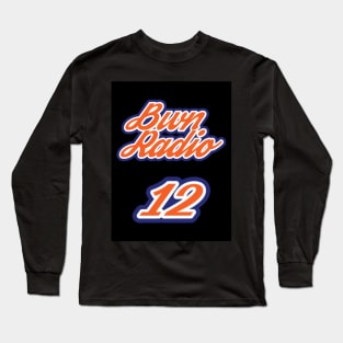 Bwn Radio- New York Alternative Jersey #12 Long Sleeve T-Shirt